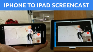 iphone to ipad screen being mirrored